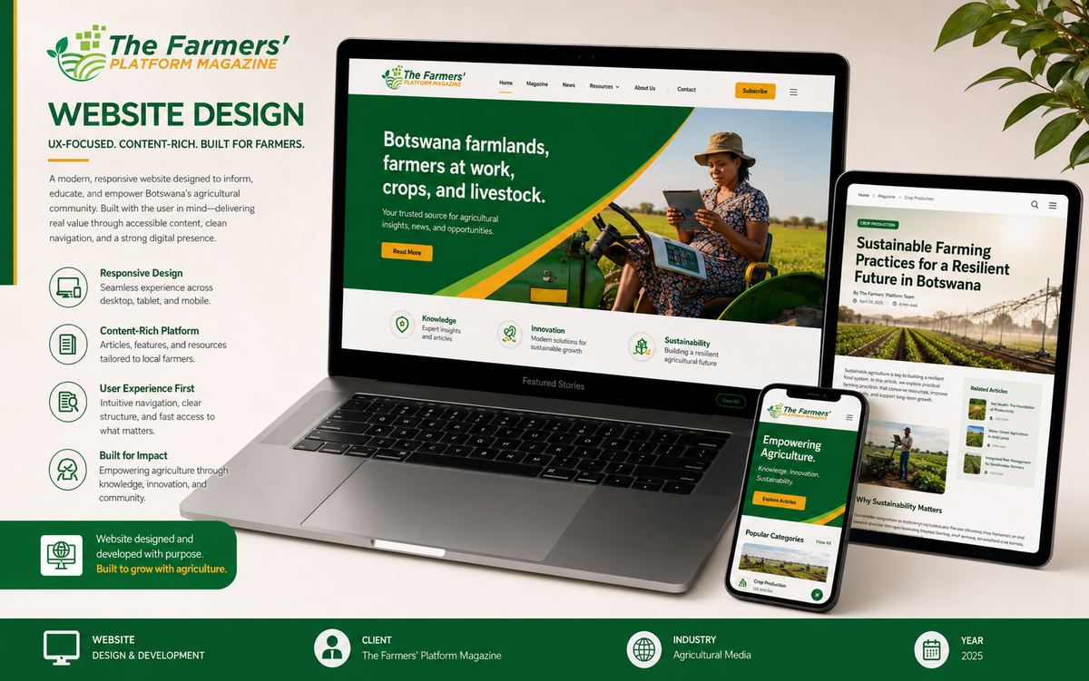 Farmers Platform Magazine — Design & Management — view 4